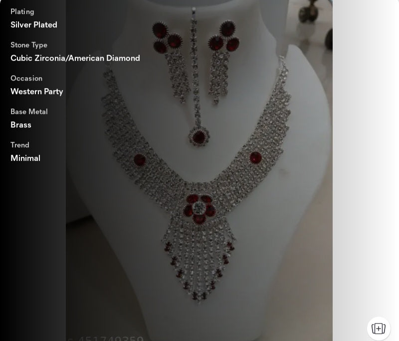 Floral fusion limitededition Koba necklace