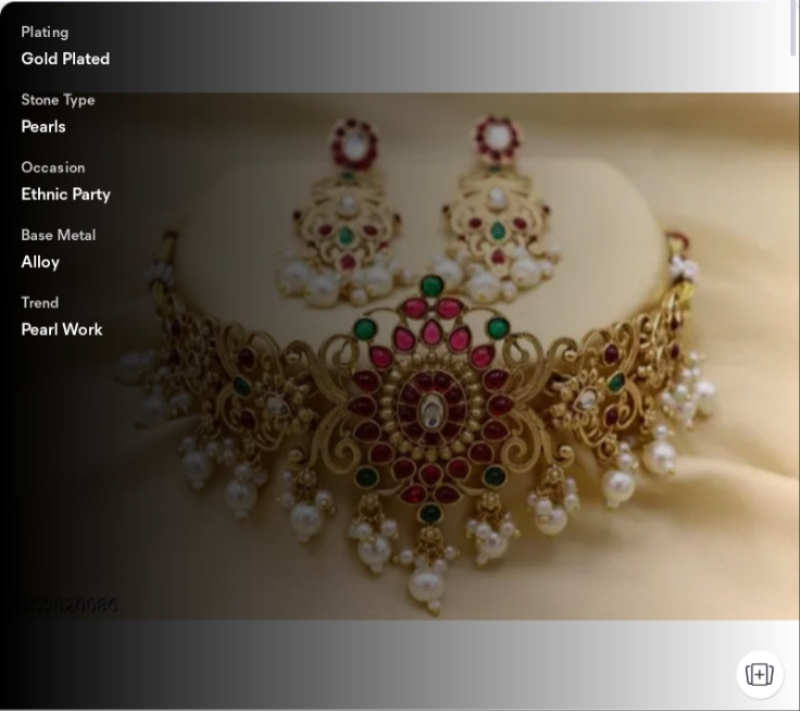 FLORAL FUSION BEST M SERIES LIMITEDEDITION JEWELLERY COMBO