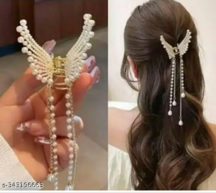 Floral fusion Korean jewellery pin for women